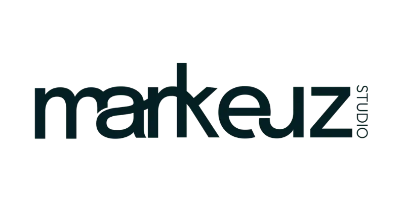 Logo du partenaire studio de design Markeuz Studio